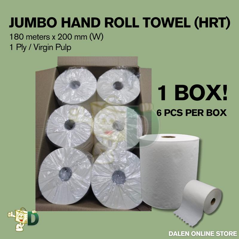 Jumbo Hand Roll Tissue (HRT) Kitchen Tissue / 180 meters x 200 - TikTok ...