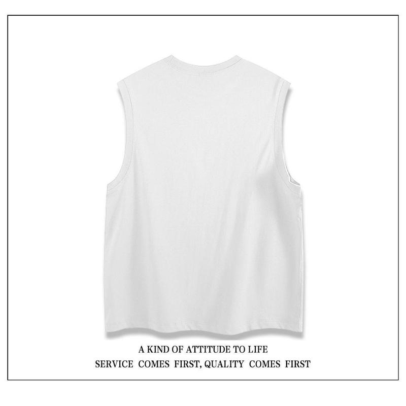 Product Introduction of Áo Ghi Lê Hiphop, Thương Hiệu Thời Trang Mỹ Nặng, Dành Cho Nam Giới, Phong Cách Đường Phố Cao Cấp, Dáng Rộng Rãi Và Thường Ngày, Áo Phông Không Tay Áo, Thích Hợp Cho Mùa Hè, 12 Tuổi, Năm 2025 Menswear Thun Cổ Tròn 16