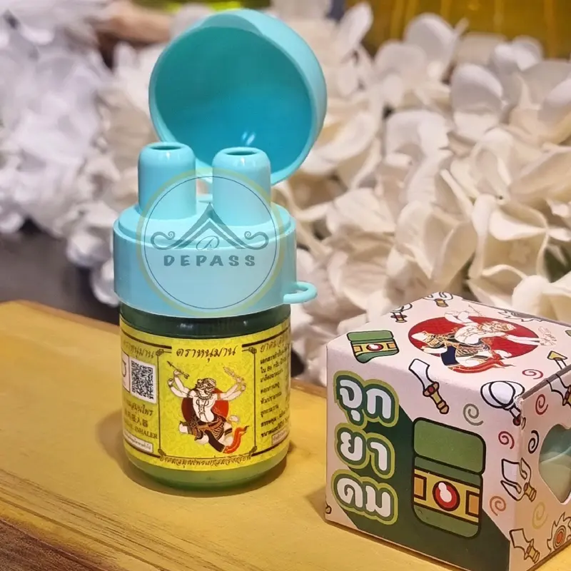 Lọ Hít Mũi Thảo Dược Thái Lan SIÊU TO KHỔNG LỒ, Hít Mũi Hong Thai, Hít Xoang 2