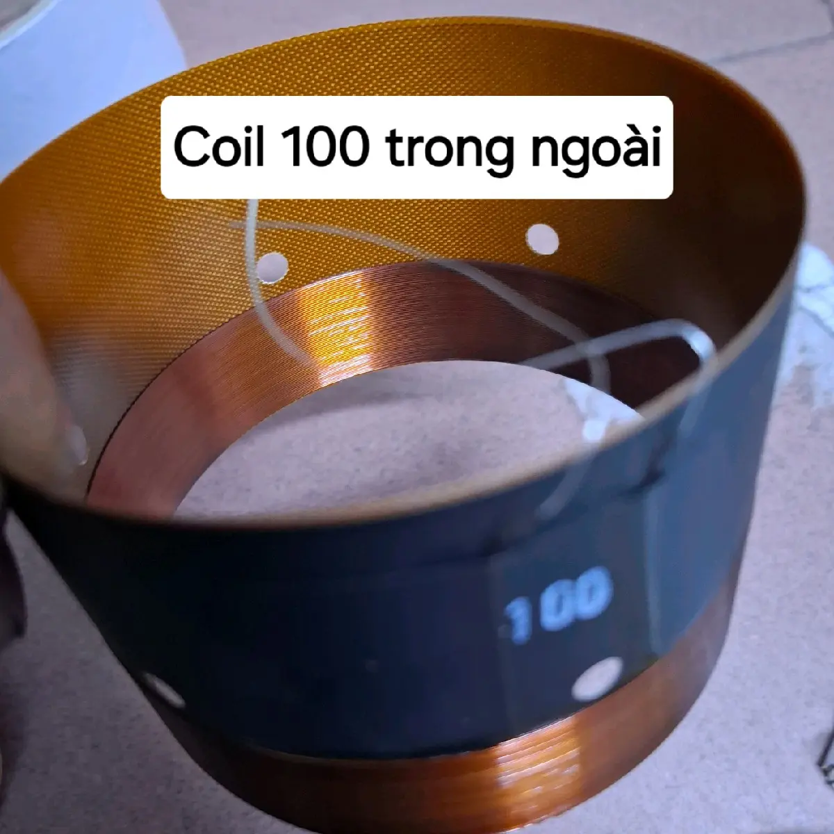 COIL LOA 100 2 LỚP TRONG NGOÀI