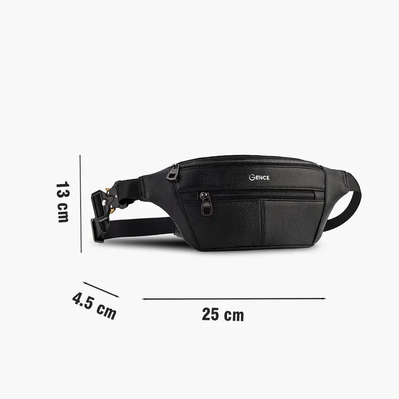Túi Đeo Chéo Ngực Nam Gence Da Bò Mill TZ01 Túi Đeo Chéo Bag 8
