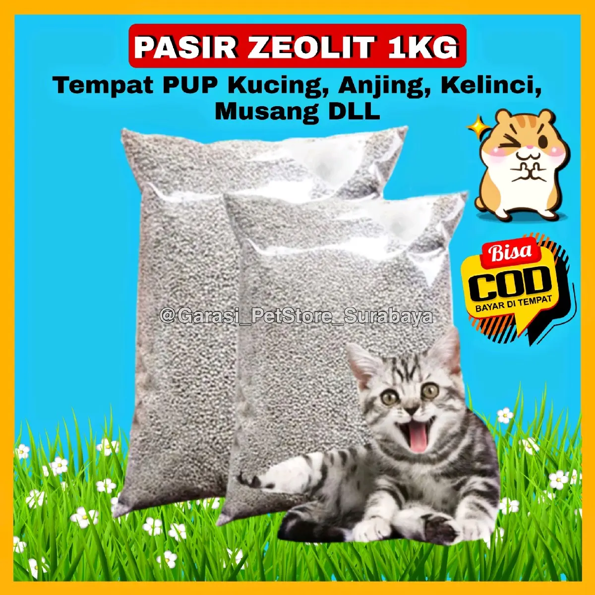 Pasir Kucing Zeolit 1KG Pasir Anjing Zeolit Pasir Pup Kucing Pasir Pup Anjing Tempat Kotoran Kucing Anjing Kelinci Pasir Pup Kelinci Tempat Pup Kucing Litter Box Kucing Litter Box Anjing Bak Pasir Kucing Bak Pasir Wangi Pasir Gumpal Serokan Pasir Kucing