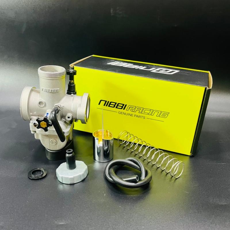 Bình xăng con NIBBI ga tròn có vai bắt ốc 22,24,26,28,30 phụ kiện