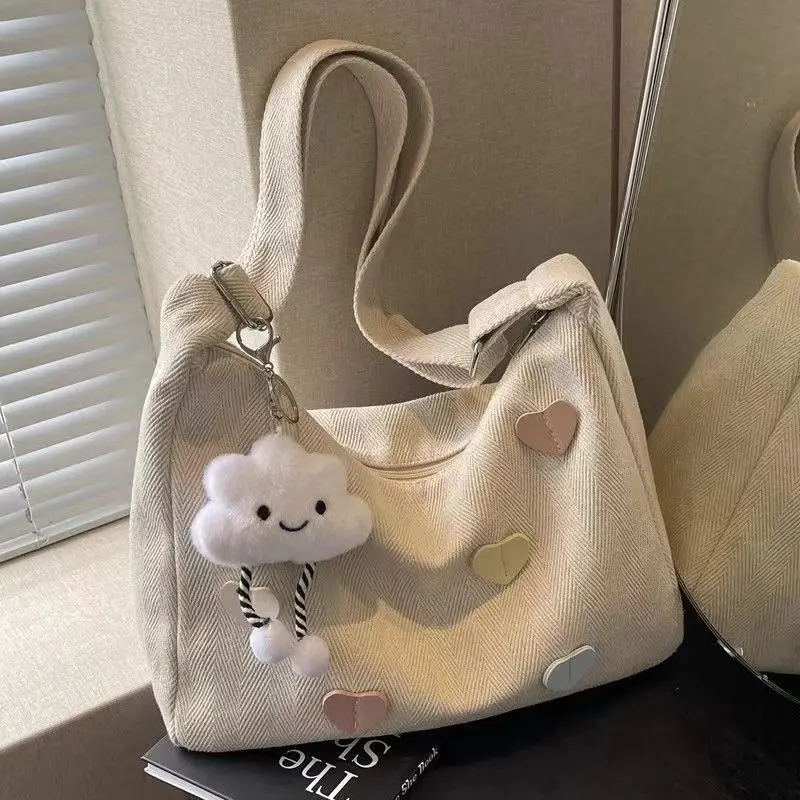 Bag Fashion 2024 Large Capacity Dumpling New Tote Simple Casual Shoulder High-end Crossbody Bag Commuting