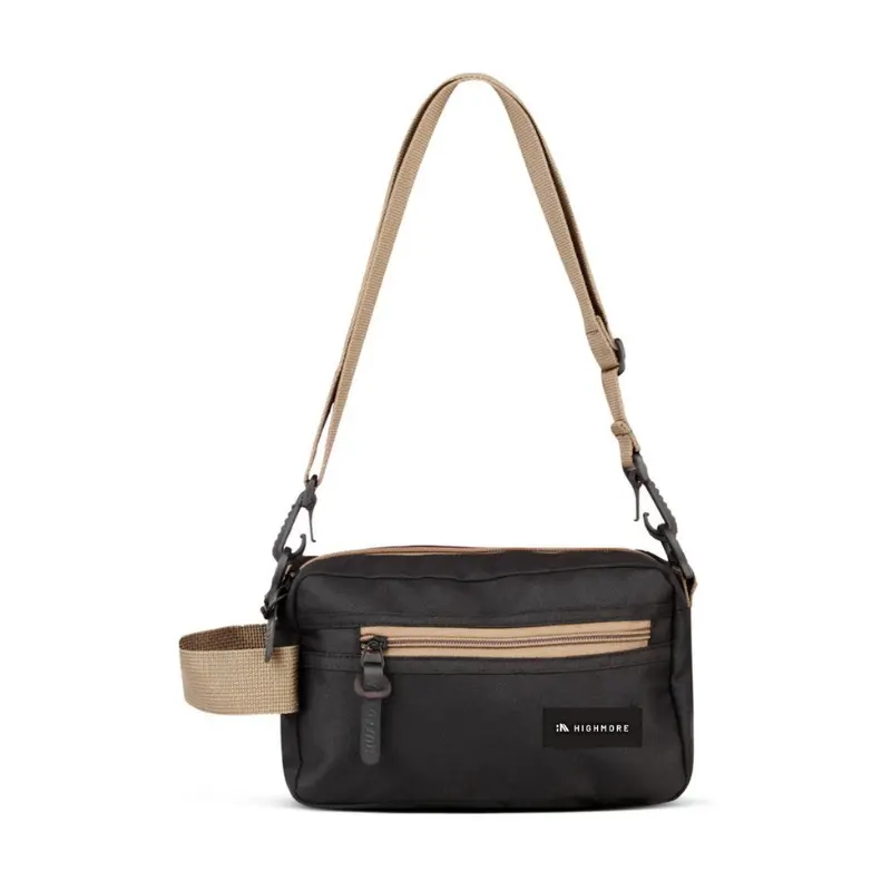 PALING LARIS Tas Selempang Pria Original Highmore TERLARIS Hitam Slingbag 2