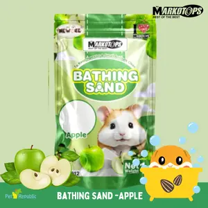 Pasir Hamster NEWAGE Bathing Sand APPLE 1KG