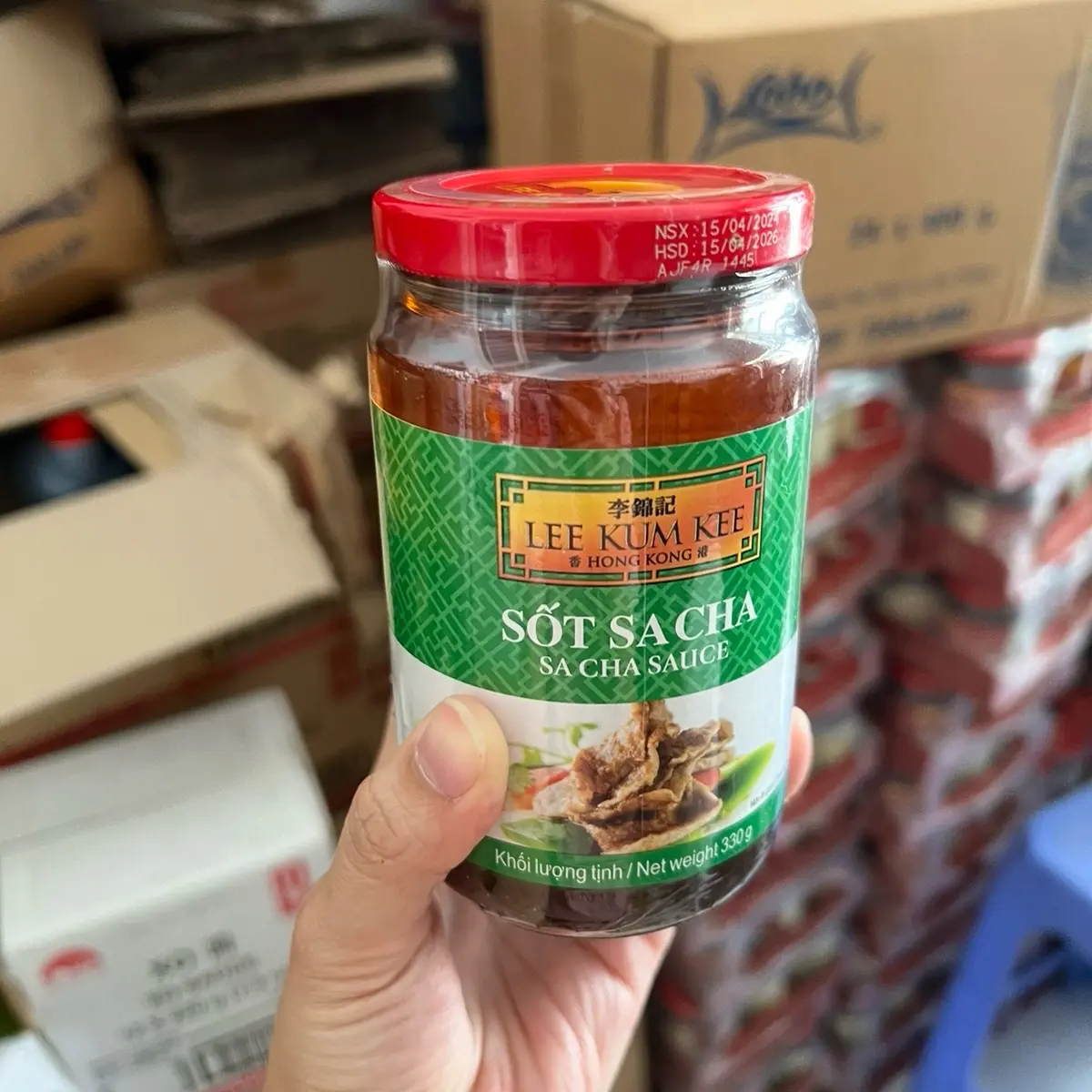 ￼SỐT SACHA LEE KUM KEE 330G/SACHA SAUCE