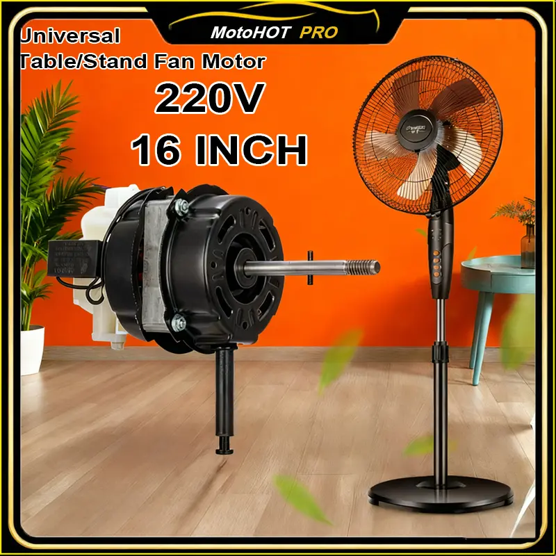 【100%pure cooper】UPGRADED DOUBLE BEARING Universal 16/18 INCH TABLE FAN ...