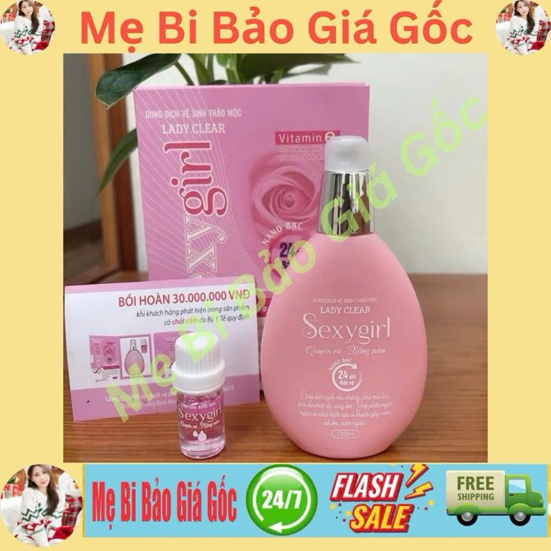    Tặng Nước Hoa Mini  set Dung Dịch Vệ Sinh Sexy Girl Màu Hồng siêu thơm Women . 