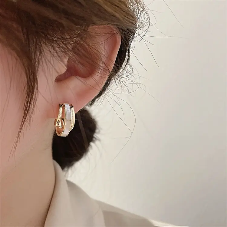 RRN 121 Anting Wanita Tusuk Casual Simple Earrings Jewellery 2