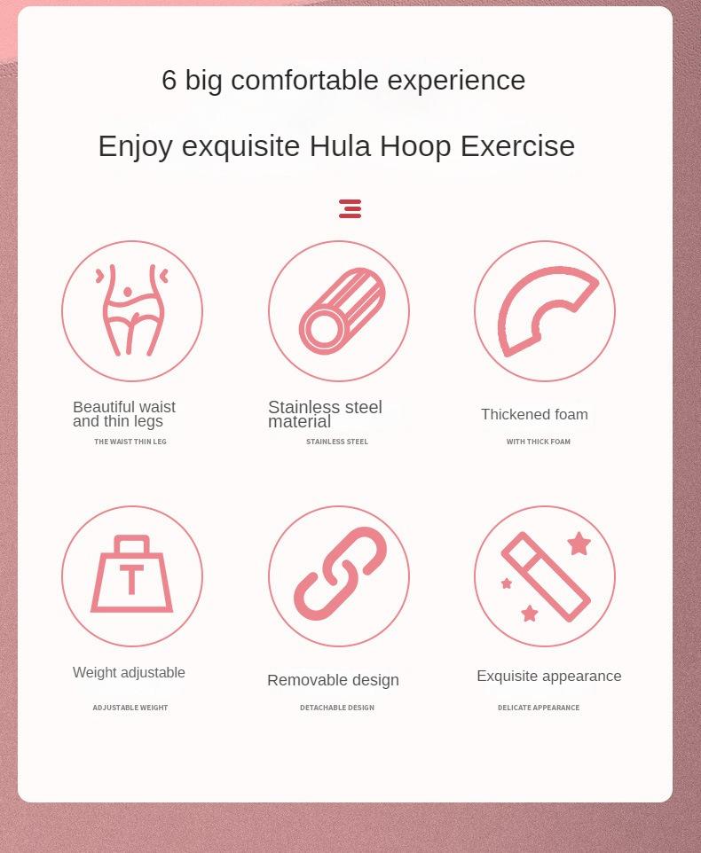 Product Introduction of Children's Sponge Color Bold Splicing Women's Massage Detachable Fitness Outdoor Kindergarten Hula Hoop infinity hoop hula  hoop 1