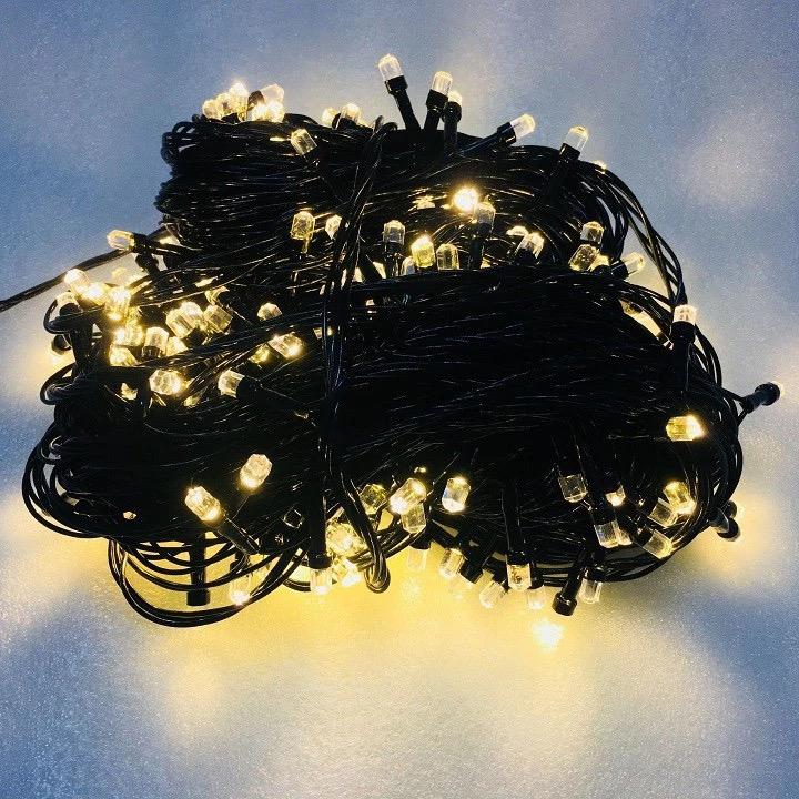 50M Đèn Nháy Dây Led Trang Trí Ngoài Trời Siêu Chống Nước Lựa chọn hoàn hảo để trang trí Tết và Noel đè n 5