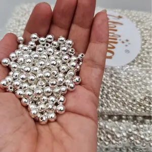MUTIARA  METALIK JEPANG SUPER 6mm per 10 GRAM KUALITAS BAGUS KILAU