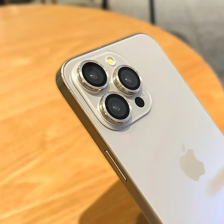 Bảo Vệ Ống Kính Máy Ảnh, Vòng Kim Loại, Kính, Dành Cho iPhone 16 11 12 13 14 15 Pro Max Plus, Bao Phủ Toàn Bộ, Phim Ống Kính Bảo Vệ Camera 4