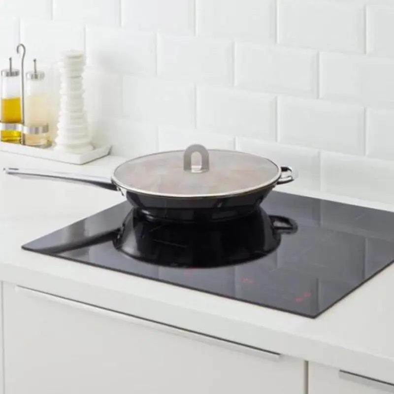 Lưới đậy chảo chống văng dầu mỡ inox ( núm cầm ) Kitchen 1