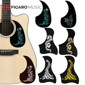 Pickguard pelindung Gitar Akustik / Beskemer Guitar Motif