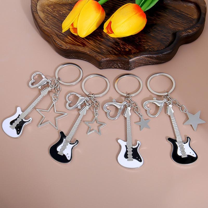 Product Introduction of Dây Chuyền Chìa Khóa Đàn Ghi Ta Âm Nhạc, Thiết Kế Độc Đáo Mặt Dây Chuyền Hợp Kim Nhôm Nhỏ Gọn Dành Cho Nữ, Phụ Kiện Hoàn Hảo Cho Các Dịp Hẹn Hò, Sinh Nhật, Ngày Lễ, Quà Tặng 0