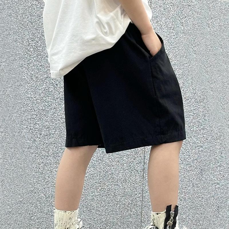 Product Introduction of 【COD】Children's And Boys' Shorts Cargo Pants And Work Pants OOTD Kids Bottom Plain Short For Kids Boy 2-9 Years Old Casual Cotton Shorts For Boys Vintage Hip-hop Korean Style 14
