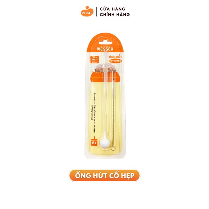 Ống Hút Thay Thế Thông Minh Wesser - CỔ HẸP - Tiện dụng cho bé 3