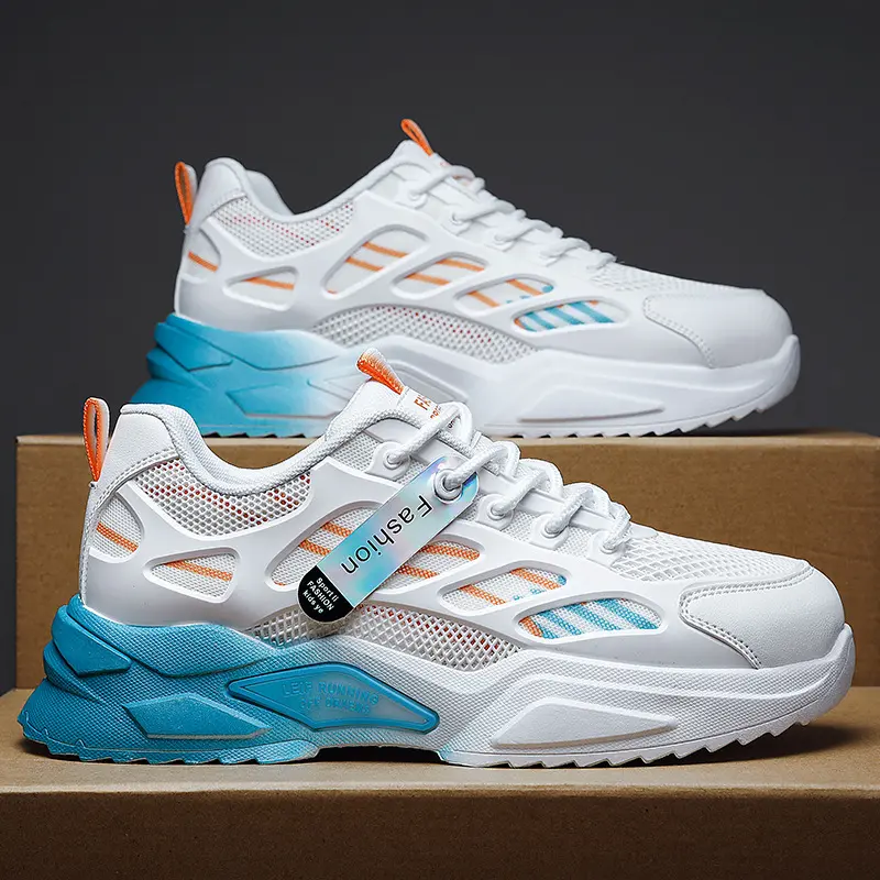 Giày thể thao nam phong cách trẻ trung năng động, thiết kế độc lạ, phối đồ cực đẹp Shoes Sneaker Đế Bằng: 3399D 6