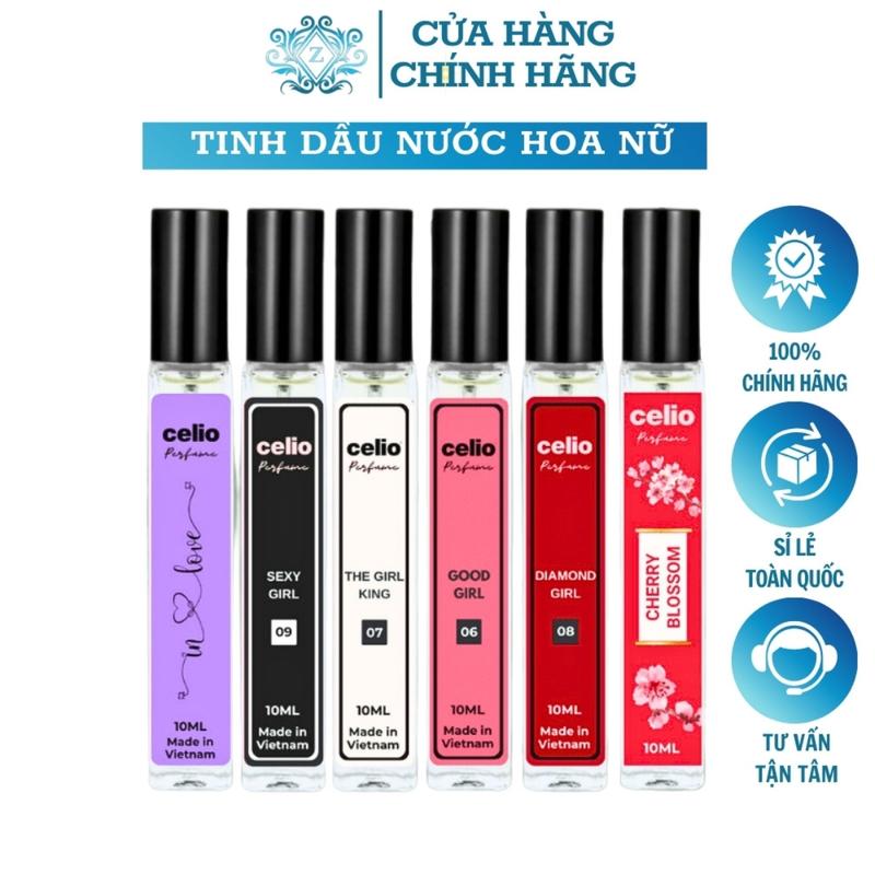Nc Hoa Nữ Celio Chính Hãng 10ml Tinh Dầu Nước Hoa  Cao Cấp Mini Giá Rẻ Xịt Lưu Hương Thơm Lâu Quyến Rũ Mùi Nhẹ Nhàng Perfume Cosmetic Xịt Thơm