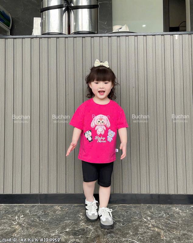 Sét Bộ Legging Dành Cho Bé Gái Size Từ 15-46kg.Chất Cotton Mềm Mịn,Giặt Máy Thoải Mái 1