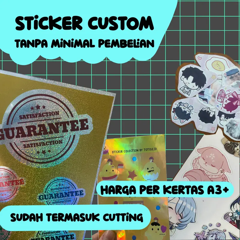 sticker custom / sticker hologram / sticker vynil 0