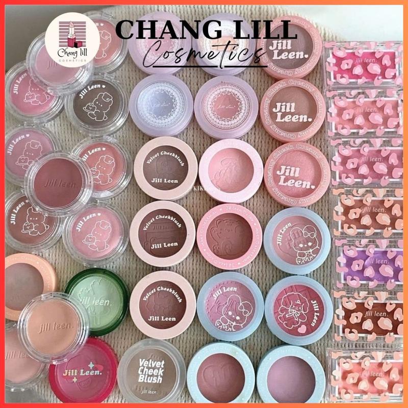 Phấn Má Hồng JILL LEEN Hot Douyin Tone Hồng Đào Tím Bền Màu Lâu Trôi Chính Hãng Nội Địa Trung Cosmetic