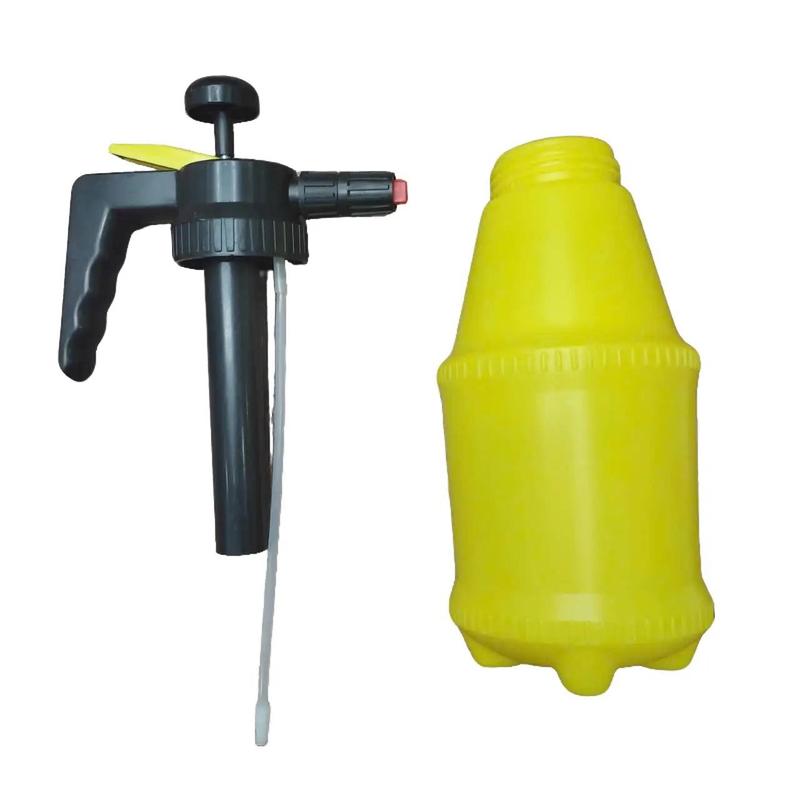 VG113 Bình xịt bọt tuyết màu vàng + vòi xịt + khớp tạo bọt hoàn thiện dùng rửa xe vệ sinh chi tiết Lau Xe Phụ Kiện