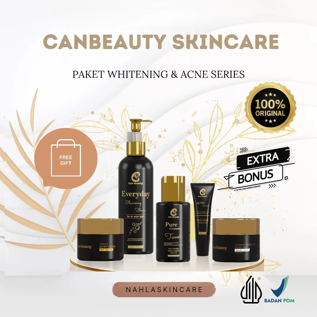 [ FREE GIFT ] CAN BEAUTY SKINCARE WHITENING & ACNE ORIGINAL 100%
