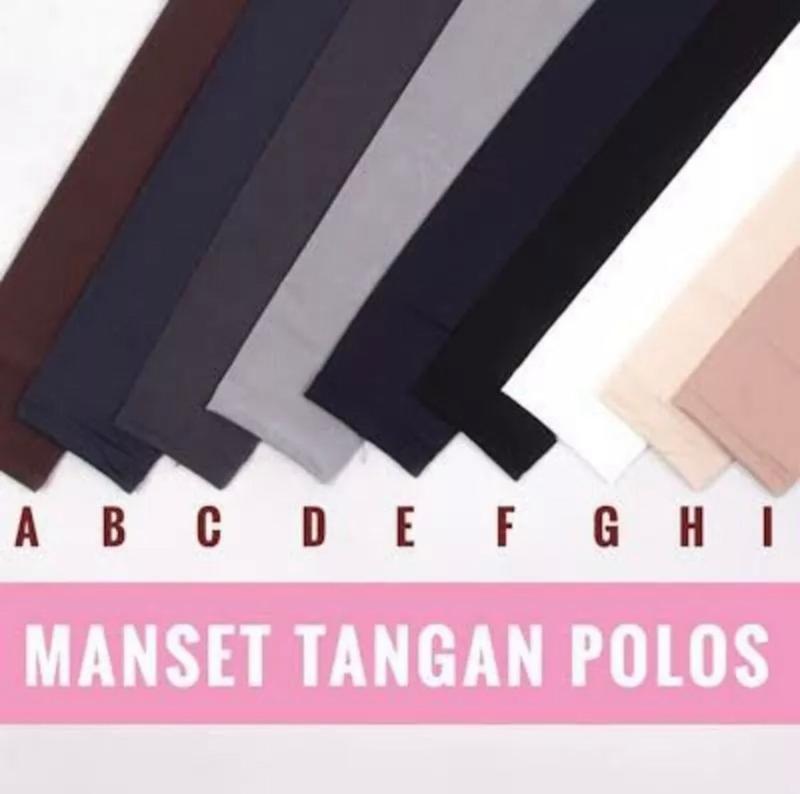 MANSET TANGAN POLOS/MANSET TANGAN KAOS RAYON 1