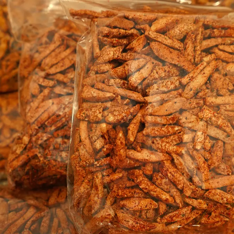 500gr - Basreng PEDAS DAUN JERUK Captain cemilan Bandung food Snacks Makanan Chips Snack  Goreng 4