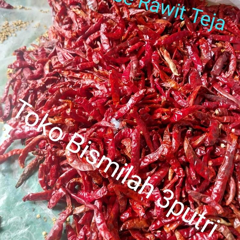 (3KG) CABE RAWIT TEJA KERING MURAH Alami Pedas Spices  Cabai 4