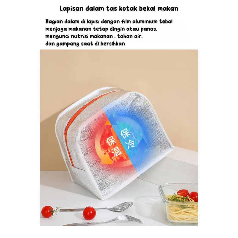 [COD] ZAVANESE TAS KOTAK BEKAL MAKANAN / LUNCH BAG KARAKTER DAN POLOS - 098 1