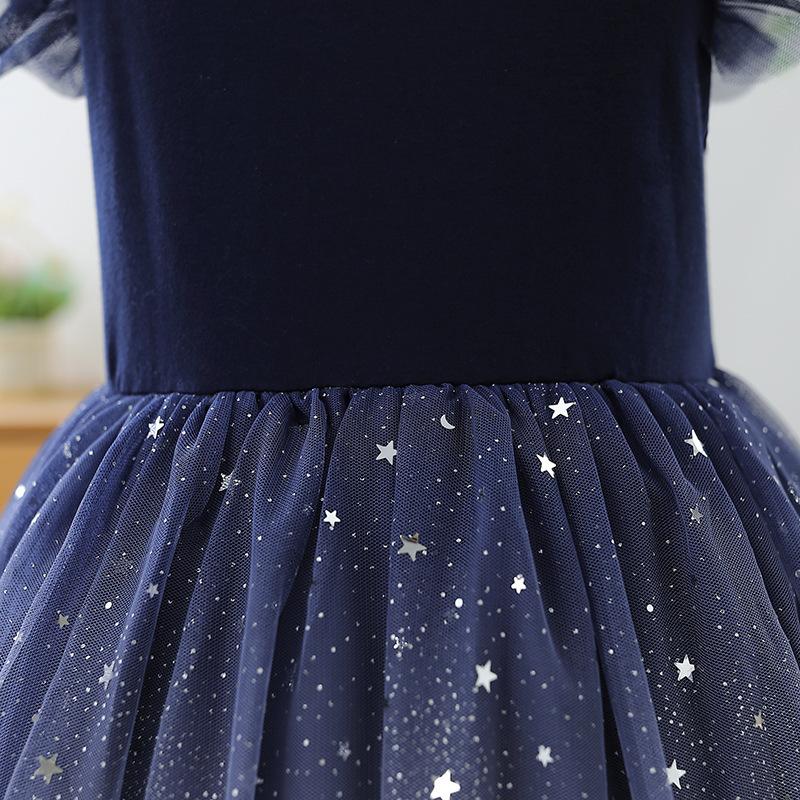 Product Introduction of Girls' short-sleeved Unicorn Dress - kid's Lolita skirt Korean version of Dream Children's Princess dress 9