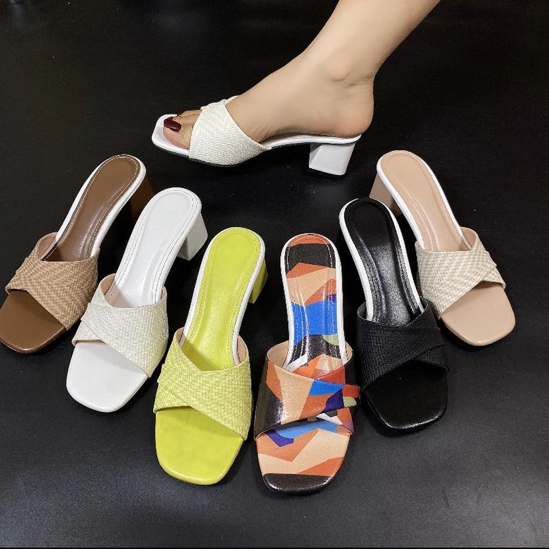   5CM  DÉP CAO GÓT 5CM HOT TREND THANH LỊCH - 5CM - T1 GiàY DéP Nữ guoc got 