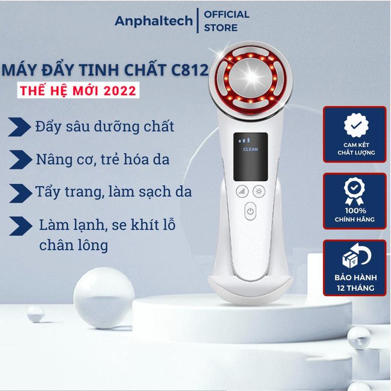 Búa Nóng Lạnh C812, Máy Điện Di Nóng Lạnh Kết Hợp Ánh Sáng Sinh ...