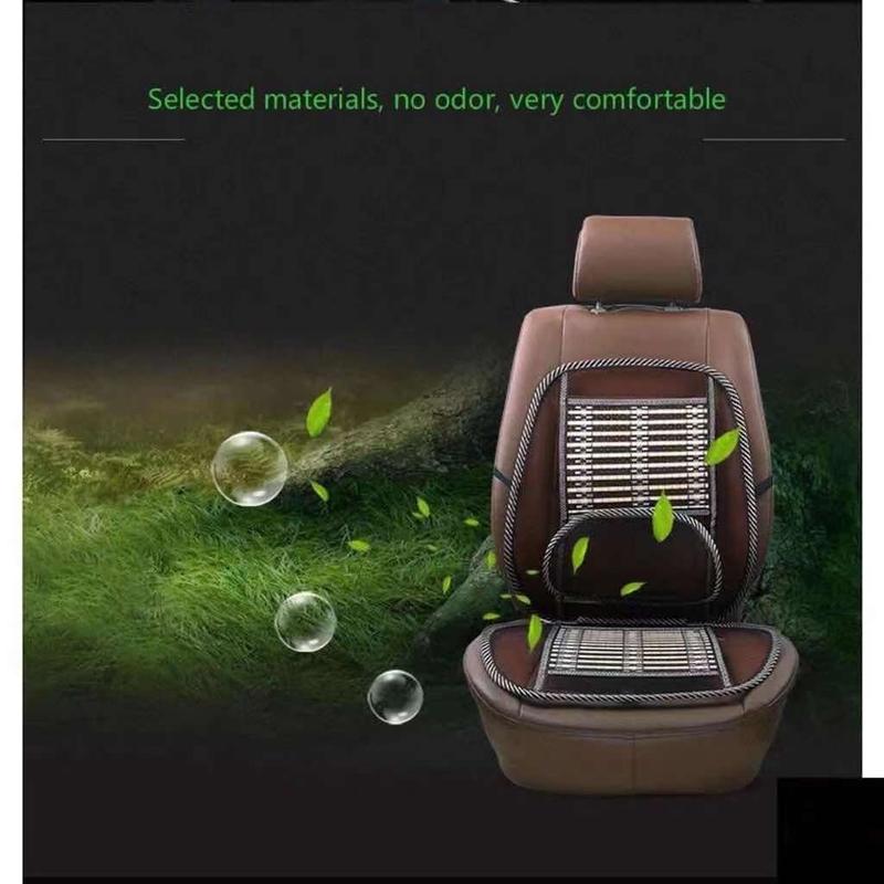 Product Introduction of NEXA Car breathable cool waist cushion bamboo seat cushion summer cool and breathable office chair cushion 6