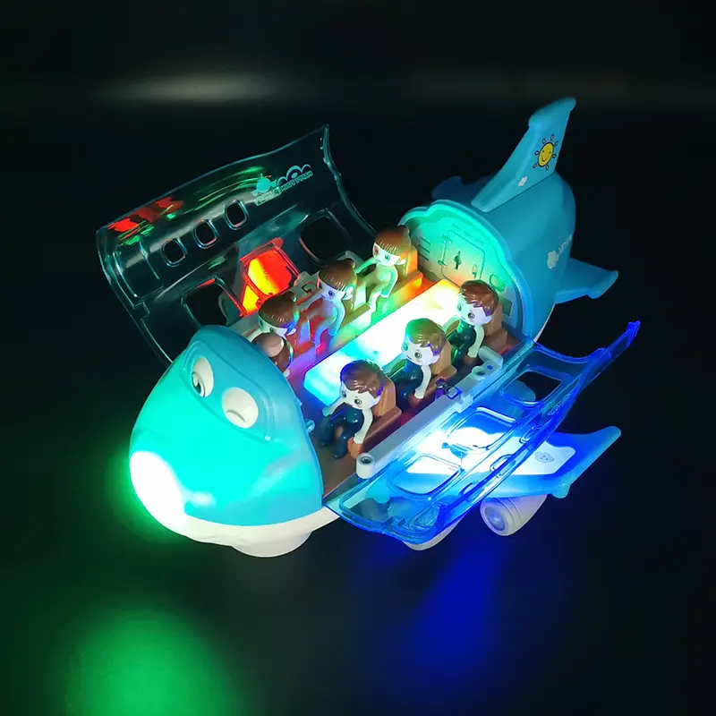 HAPPYTOYS.888 #C07 Mainan Anak Airliner Universal Pesawat Lampu Musik 1