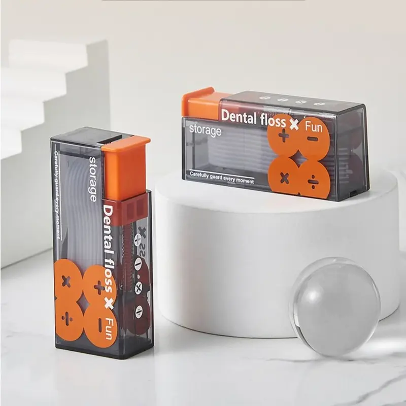 Hộp Đựng Chỉ Nha Khoa Di Động, Dụng Cụ Sắp Xếp Chỉ Nha Khoa Tự Động Chăm Sóc Vệ Sinh Răng Miệng Mới Với 10 Miếng, Dụng Cụ Phân Phối Chỉ Nha Khoa Tiện Lợi Cho Ngoài Trời Nữ Women 1