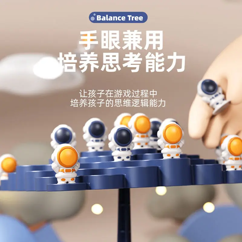 Trò Chơi Cờ Bàn Cây Cân Bằng, Chủ Đề Phi Hành Gia, Rèn Luyện Tập Trung, Thích Hợp Cho Trẻ Em, Đồ Chơi Tương Tác Giữa Cha Mẹ Và Con Cái, Rèn Luyện Tư Duy Não Bộ