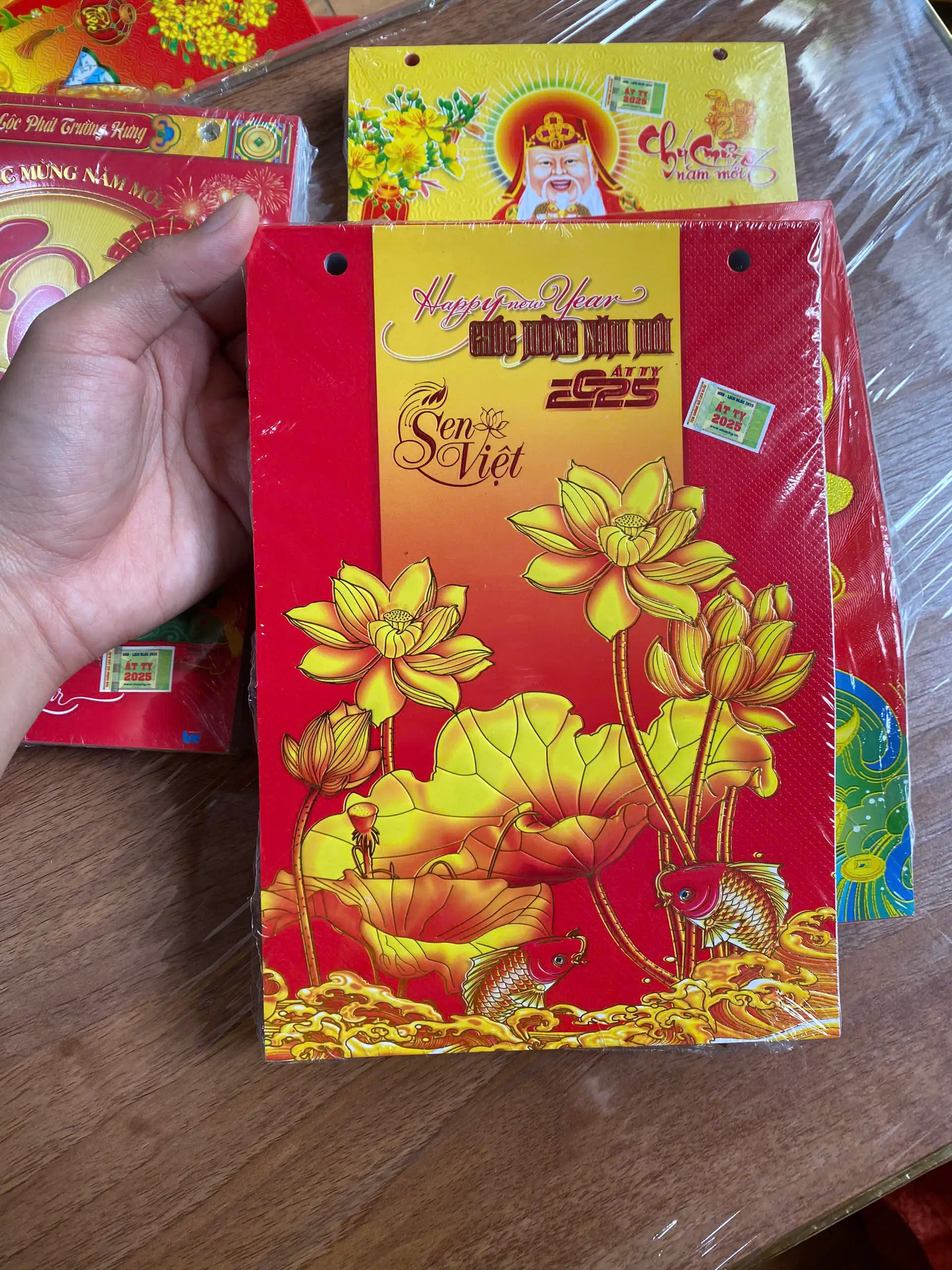SALE SỐC Lịch Bloc Đại 2025 - Bloc Lịch Tết Năm Mới 2025 Nhiều Mẫu 14.5x20.5cm