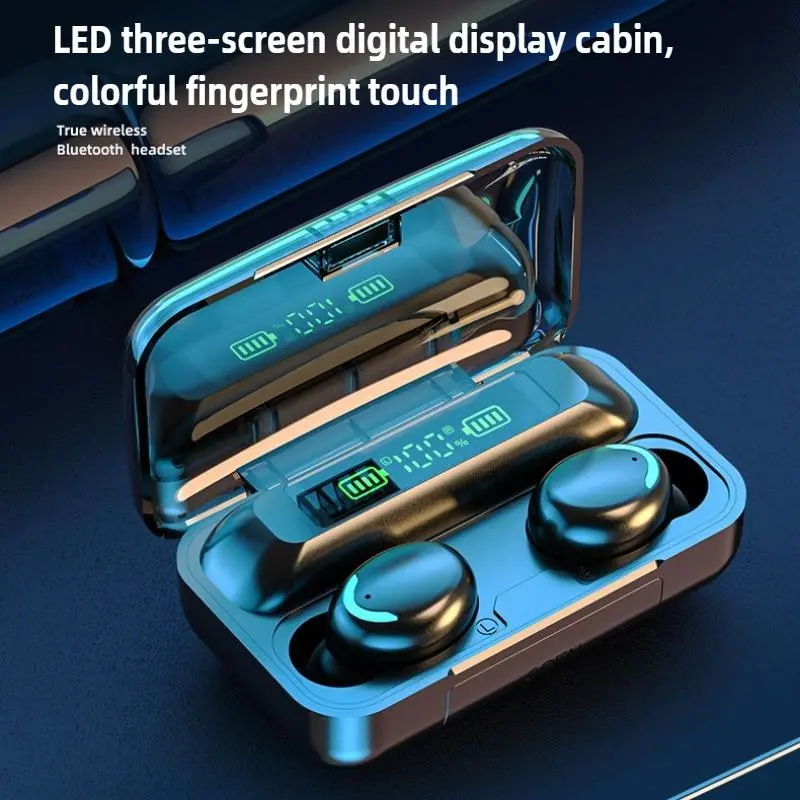 Stereo Bluetooth 5.0 Gaming Headset: Low Latency Connection for HiFi Quality Sound, Long Battery Life with Intelligent Noise Reduction, High Aesthetics and High Quality Feel