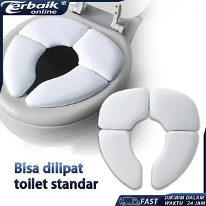 Potty Seat Travel Alas Dudukan Kloset Seat Cover Toilet Duduk Dudukan Toilet Anak Portable