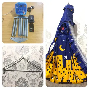 Ayunan bayi otomatis 6 in 1 Motif ukuran besar mesin 7 per bluetooth dan remot