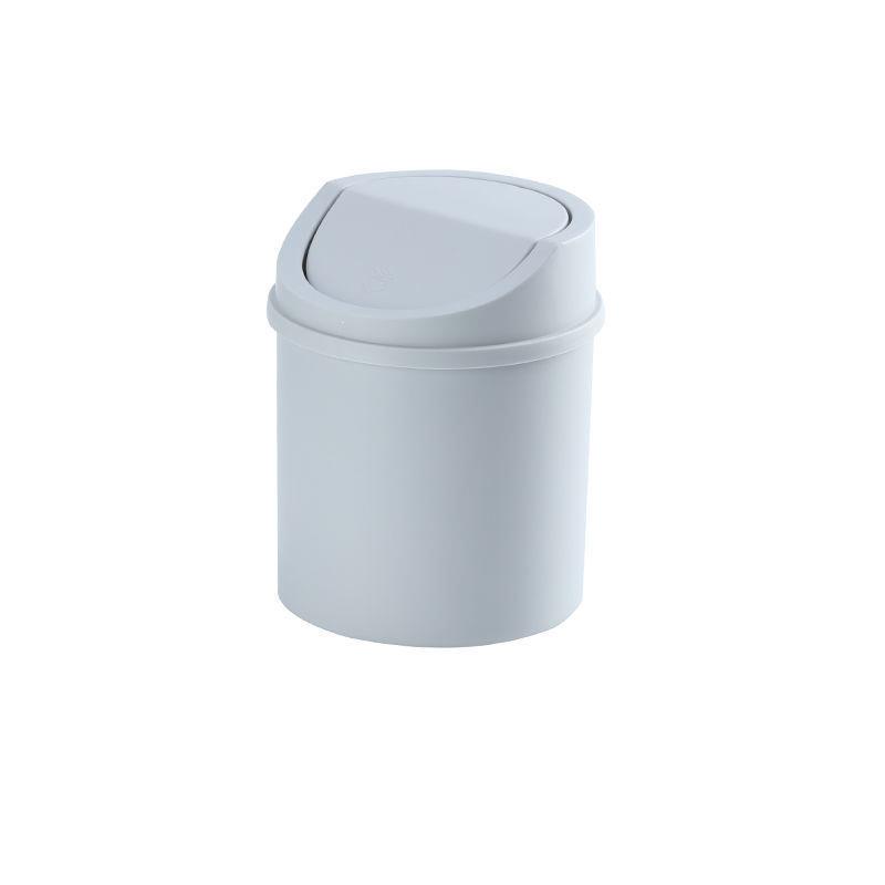 Product Introduction of Mini Desktop Bin Small Trash Can Tube With Cover Bedroom Trash Can Garbage Can Clean Workspace Storage Box Home Desk 23