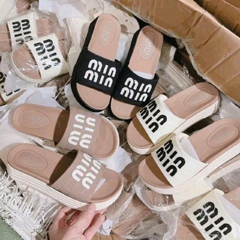 Dép lê nữ quai min đế cao êm mềm hàng Qc 4