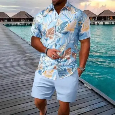 Ropa Hollister Para Hombre Drnokyasn Men 2-piece Shorts Set, Short