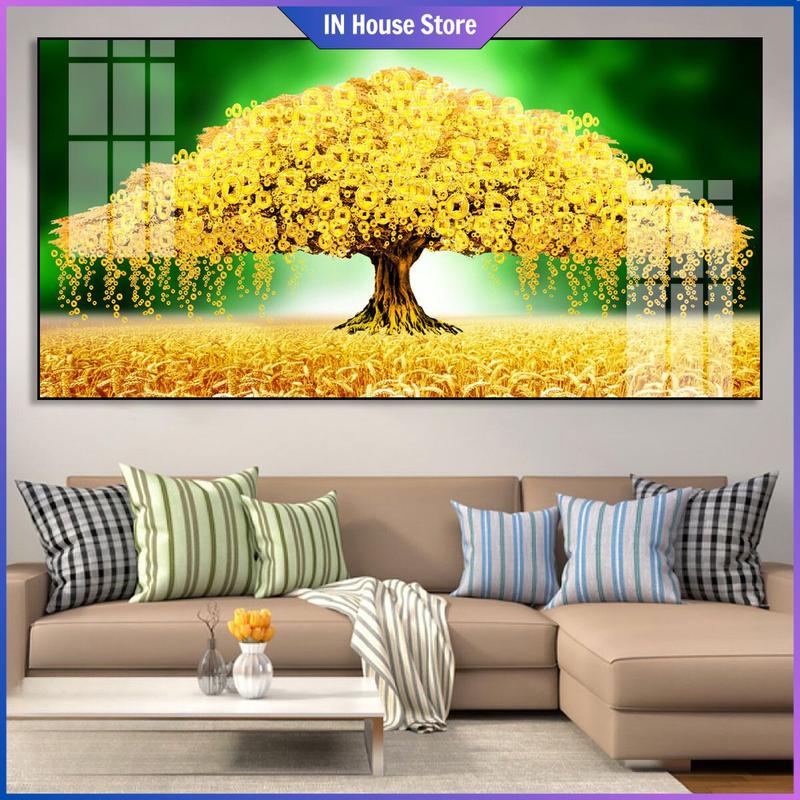  Tranh Treo Tường Tráng Gương Phong Thủy CÂY KIM TIỀN Decor Trang Trí Nhà Phòng Khách Quà Tặng Tân Gia Khách Hàng Ý Nghĩa   Sản Phẩm Thiết Kế Theo Yêu Cầu  