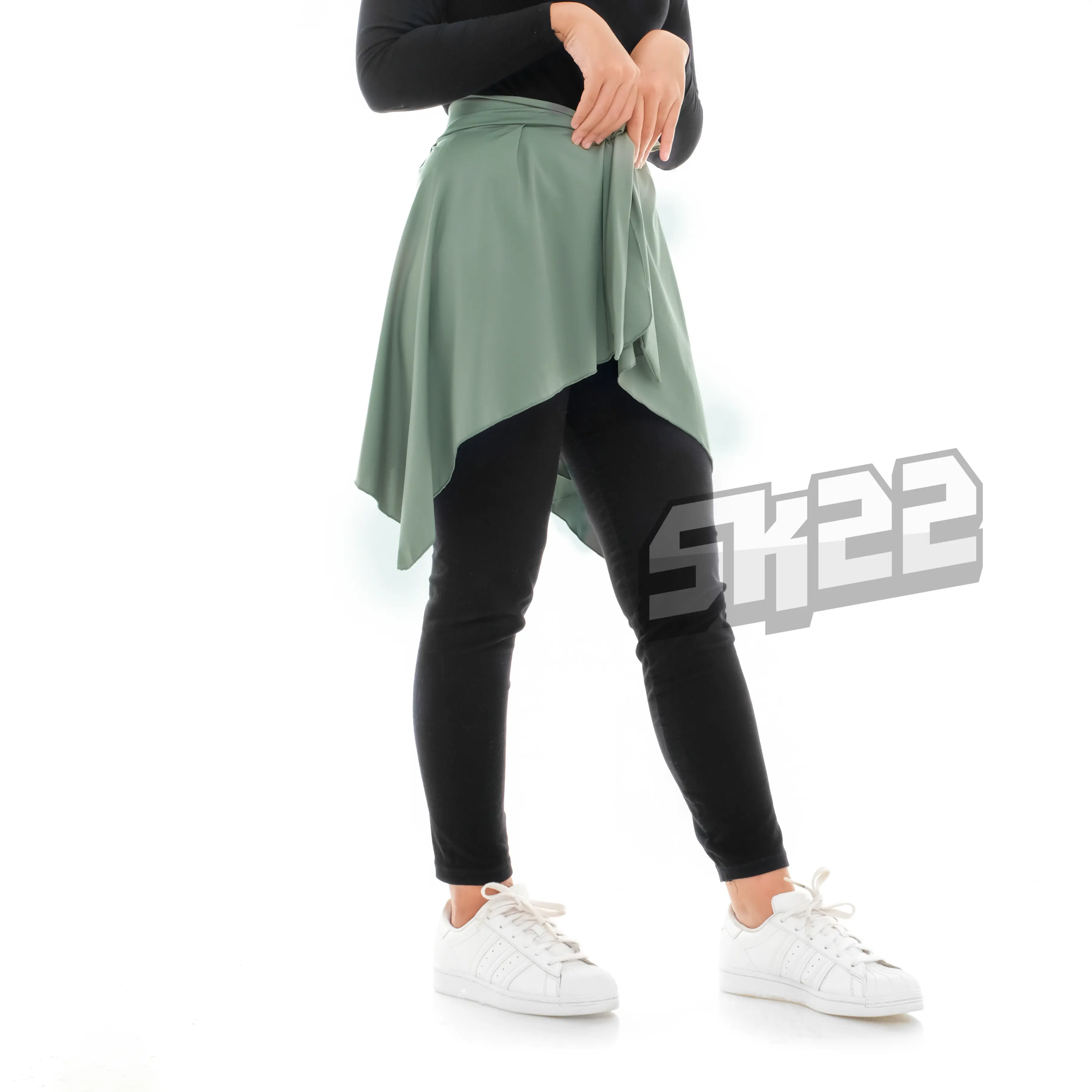 Rok Olahraga Penutup Pinggul Cover Rok Tali aerobik zumba Sport